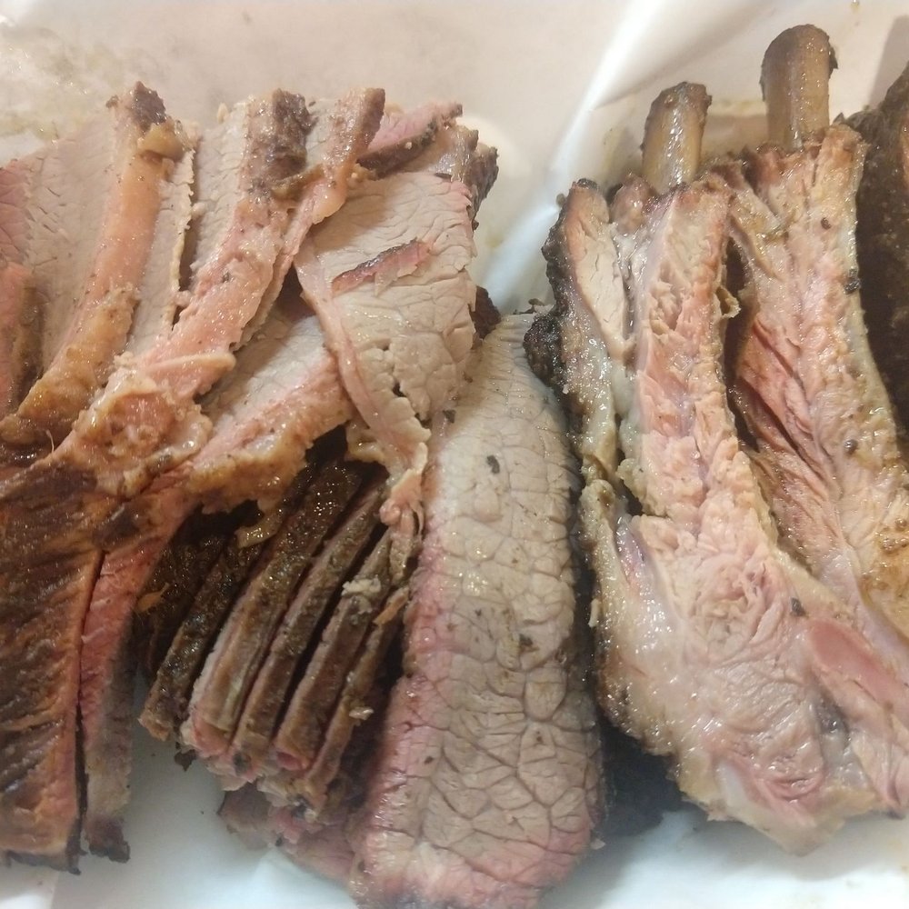 Brisket and ribs