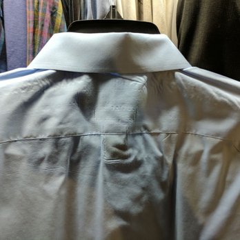 Central Cleaners - Weird marks on laundered shirt. - Laundry Services Near Me - Bowie, Maryland