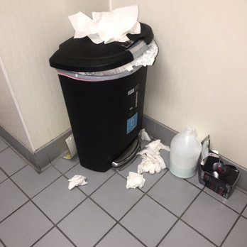 Staples - Overflowing paper towel basket... - Printing Services Near Me - Bloomfield, New Jersey