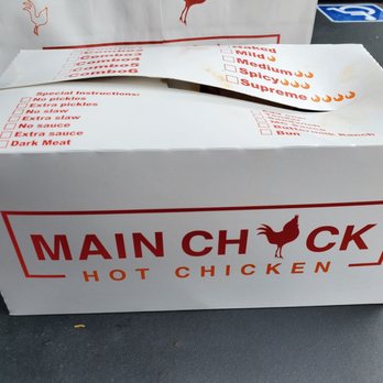 Main Chick Hot Chicken - Box - Chicken Shop Near Me - Pasadena, California