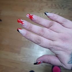 Wax & Nails - Looks nothing like a flame