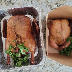 Khuu's Catering Kitchen - Stuffed duck, stuffed hen