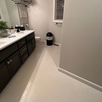 Dex Homes - BEFORE LVT was installed - Flooring Near Me