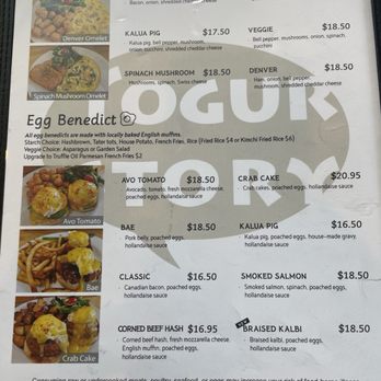 YogurStory - Menu as of 9/26 - Pancakes Near Me - Honolulu, Hawaii YogurStory - Menu as of 9/26 - Pancakes Near Me - Honolulu, Hawaii