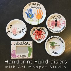 Art Moppet Studio - Handprint Fundraisers with Art Moppet Studio