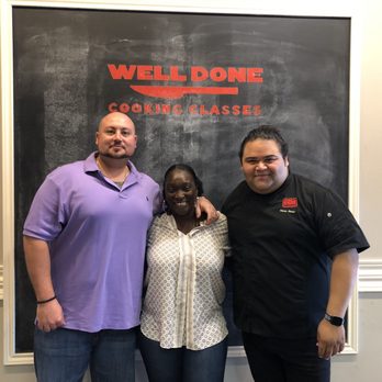 Well Done Cooking Classes - Chef Oscar was awesome!! - Cooking Classes Near Me - Houston, Texas Well Done Cooking Classes - Chef Oscar was awesome!! - Cooking Classes Near Me - Houston, Texas