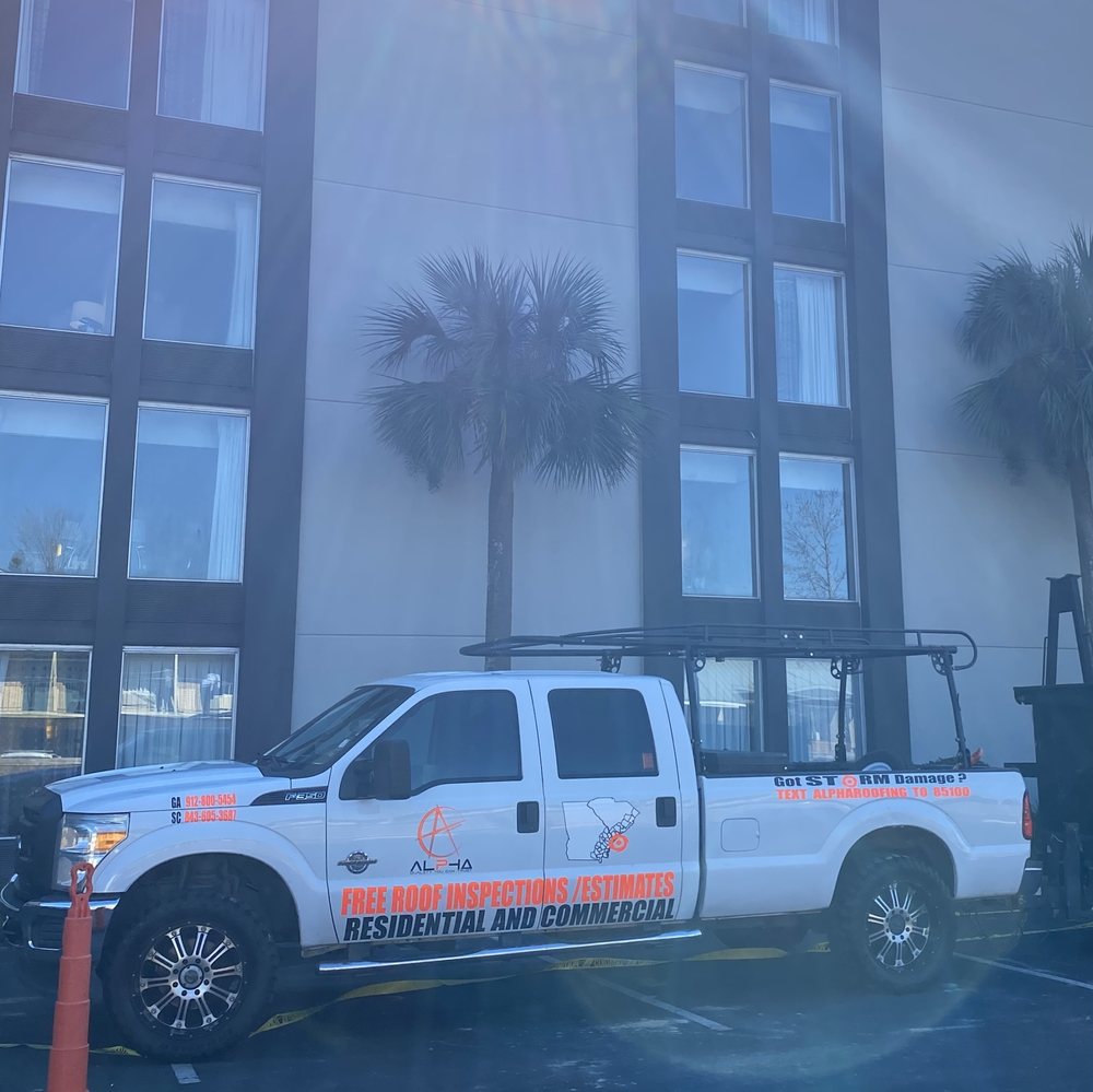 Slide of Alpha Roofing Services