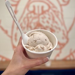 Babes Ice Cream & Donuts - Salted caramel cookie dough ice cream, so good (instagram: jax.vegan.eats)