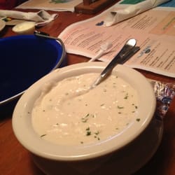 Gilligan's Seafood Restaurant of Goose Creek - She crab soup - not my favorite but my Yankee hubby loved it.