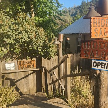 Hideout Saloon - Outside walking up to the saloon. - Cocktail Bars Near Me - Mariposa, California Hideout Saloon - Outside walking up to the saloon. - Cocktail Bars Near Me - Mariposa, California