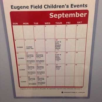 Eugene Field Branch Library - Libraries Near Me - Denver, Colorado Eugene Field Branch Library - Libraries Near Me - Denver, Colorado