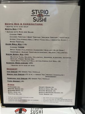 Menu photo 2 Studio Sushi Studio City, CA Menu photo 2 Studio Sushi Studio City, CA