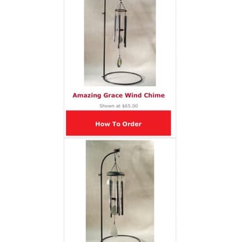 Christopher's Flowers - Beautiful wind chimes for your loved one. Call to order today. 810-989-7673. - Florists Near Me - Port Huron, Michigan