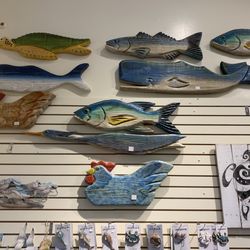 Jeremy's Sand & Sea - Hand carved, wooden wall decor