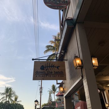 Down the Hatch Maui - Entrance - Seafood Near Me - Lahaina, Hawaii