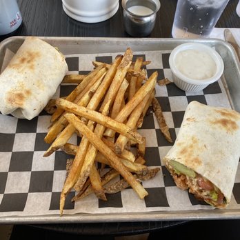 Alma Diner - Buffalo chicken wrap and fries. - Diners Near Me - Alma, Colorado Alma Diner - Buffalo chicken wrap and fries. - Diners Near Me - Alma, Colorado