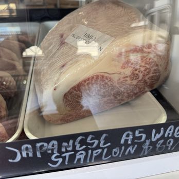 Papa’s Meat & Seafood - FATTY Japanese A5 Wagyu Striploin $89/lb (April 2025) - Butcher Near Me - Burbank, California Papa’s Meat & Seafood - FATTY Japanese A5 Wagyu Striploin $89/lb (April 2025) - Butcher Near Me - Burbank, California