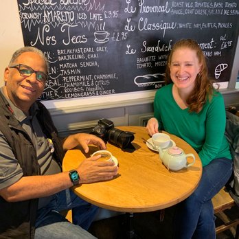 La Barantine Victoria - The author and the boss lady (wife) - Breakfast & Brunch Near Me - Edinburgh, EDH