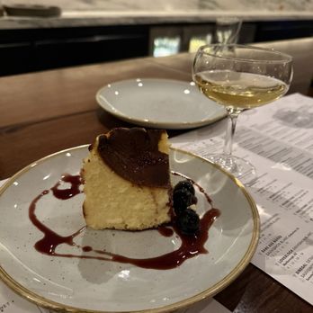 Sixty Vines - Basque Cheesecake - New American Near Me - Orlando, Florida Sixty Vines - Basque Cheesecake - New American Near Me - Orlando, Florida