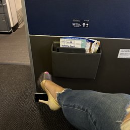 Lots of leg room Lots of leg room