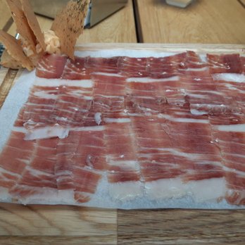 Maison Boulud - Iberico ham aged 4 years - French Near Me - Montreal, Quebec Maison Boulud - Iberico ham aged 4 years - French Near Me - Montreal, Quebec
