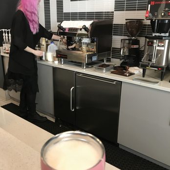 The Village at Commonwealth - The amazing barista, Krista, making me the Starbucks London Fog tea in the morning - Apartments Near Me - Charlotte, North Carolina The Village at Commonwealth - The amazing barista, Krista, making me the Starbucks London Fog tea in the morning - Apartments Near Me - Charlotte, North Carolina