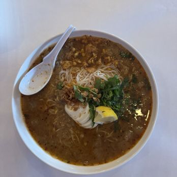 Pa Lian - B01. Moh-Hin-Gar ( National Dish) (Halal) - Burmese Near Me - Wheaton, Illinois Pa Lian - B01. Moh-Hin-Gar ( National Dish) (Halal) - Burmese Near Me - Wheaton, Illinois