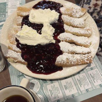 Pancake Pantry - Wildberry Crepes (double order) - Pancakes Near Me - Gatlinburg, Tennessee