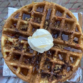 The Buzz Coffee & Cafe - Brown sugar bacon gluten free waffle - Coffee & Tea Near Me - Burnsville, Minnesota The Buzz Coffee & Cafe - Brown sugar bacon gluten free waffle - Coffee & Tea Near Me - Burnsville, Minnesota