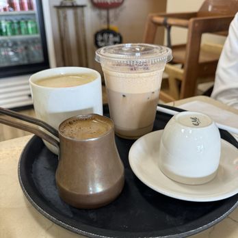 Baklovah Bakery - Turkish Coffee, hot halvah latte, iced rose latte - Desserts Near Me - San Antonio, Texas