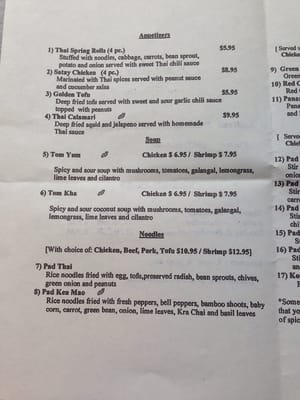 Menu photo 4 Kaengthai Bistro Edmonton, AB Menu photo 4 Kaengthai Bistro Edmonton, AB