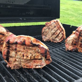 Perrotti's Far Hills - three steaks on a grill - Meat Shops Near Me - Far Hills, New Jersey Perrotti's Far Hills - three steaks on a grill - Meat Shops Near Me - Far Hills, New Jersey