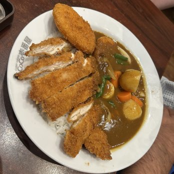 CoCo Ichibanya - Vegetable & Chicken Cutlet Curry with Vegetable Croquette - Japanese Curry Near Me - Torrance, California CoCo Ichibanya - Vegetable & Chicken Cutlet Curry with Vegetable Croquette - Japanese Curry Near Me - Torrance, California