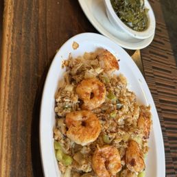 Crab rice with shrimp ($25)