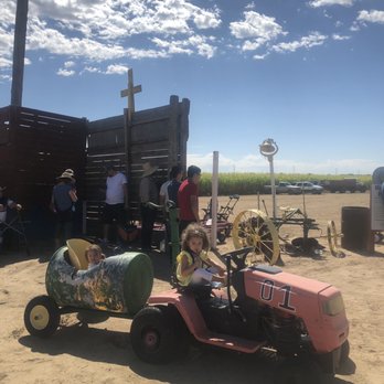 Miller Farms - There's plenty to do before you go in the hay ride to the get your veggies - Farmers Market Near Me - Platteville, Colorado