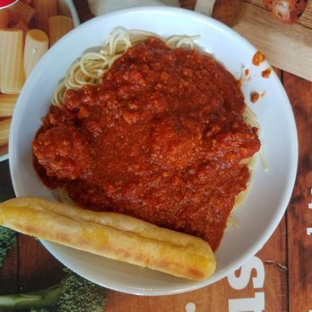 Fazoli's - Spaghetti with meat sauce and meatballs - Italian Near Me - Lexington, Kentucky