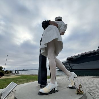 Unconditional Surrender Statue -  Embracing Peace - Landmarks & Historical Buildings Near Me - San Diego, California