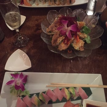 Sushi Thai Too - Yellow Dragon Roll A+++ Jumping Jalapeño B+ Spicy Girl Roll C+ Gyoza A - Sushi Bars Near Me - Naples, Florida