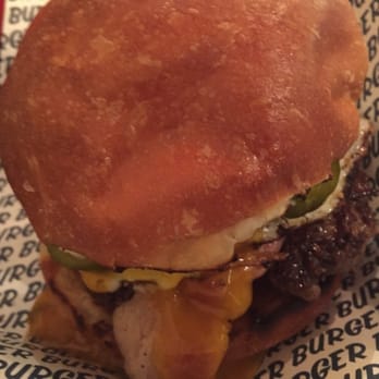 Burger Burger - Beef bacon and a fried egg. _b - Burgers Near Me - Auckland, AUK
