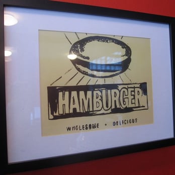 Local Burger - A framed piece of art décor at Local Burger. - Burgers Near Me - Northampton, Massachusetts Local Burger - A framed piece of art décor at Local Burger. - Burgers Near Me - Northampton, Massachusetts