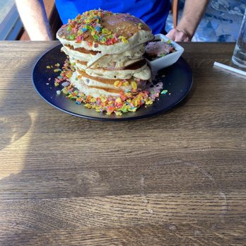 Rusty Pelican - Fruity Pebbles Pancakes - Seafood Near Me - Tampa, Florida