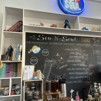 Sea N’ Soul Surf - Their menu - Surf Shop Near Me - Malibu, California