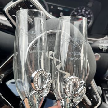 The Trophy Guy LA - Champagne glasses - Trophy Shops Near Me - Los Angeles, California