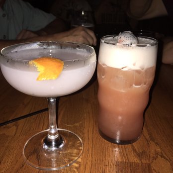 Century Bar - Goodnight Ruth on the left and Singapore sling on the right. - Whiskey Bars Near Me - Dayton, Ohio Century Bar - Goodnight Ruth on the left and Singapore sling on the right. - Whiskey Bars Near Me - Dayton, Ohio