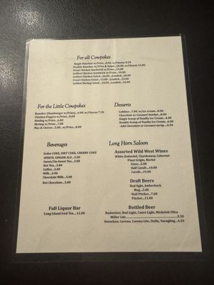 Menu photo 1 Cattle Ranch Sanford, FL Menu photo 1 Cattle Ranch Sanford, FL