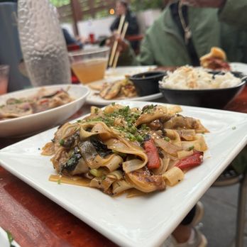 Bang! - Drunken mushroom noodles - Vegetarian Near Me - Charlottesville, Virginia