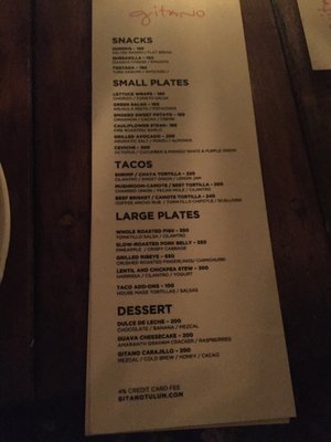 Menu photo 6 Gitano Boca Paila, ROO