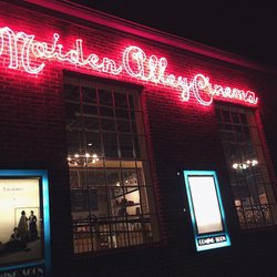 Maiden Alley Cinema - Neon outside the cinema.