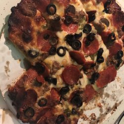 Leap-In Mike & Donna's - Supreme pizza-slightly cooked!