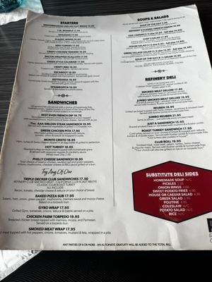 Menu photo 2 Refinery Grill Edmonton, AB